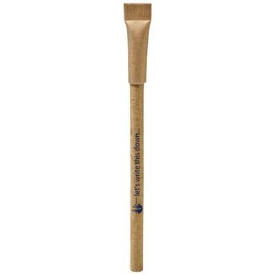 Promotional Asilah recycled paper ballpoint pen (blue ink)