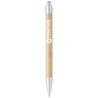 Promotional Tiflet recycled paper ballpoint pen (black ink)