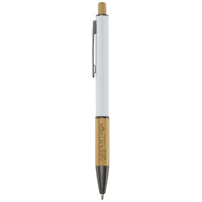 Promotional Darius recycled aluminium ballpoint pen (blue ink)