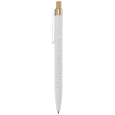 Promotional Nooshin recycled aluminium ballpoint pen (blue ink)