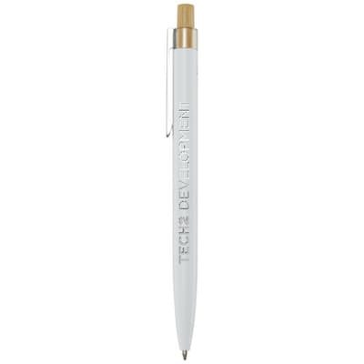 Promotional Nooshin recycled aluminium ballpoint pen (black ink)