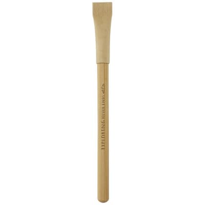 Promotional Seniko bamboo inkless pen