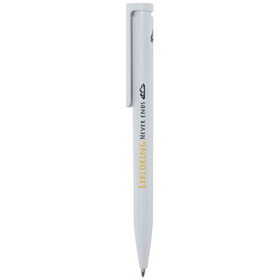 Promotional Unix recycled plastic ballpoint pen (black ink)