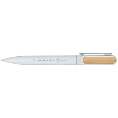 Promotional Blanca recycled aluminium ballpoint pen (black ink)