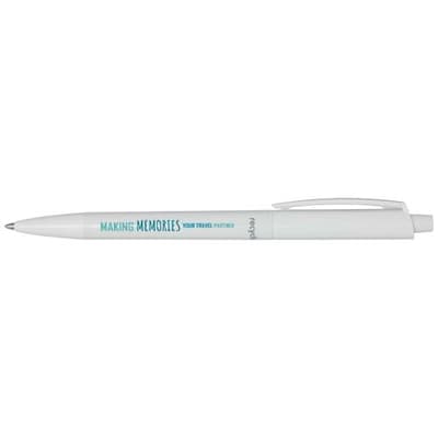 Promotional Martha recycled plastic ballpoint pen (blue ink)