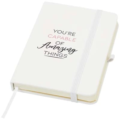 Promotional Spectrum Plus A6 hard cover notebook