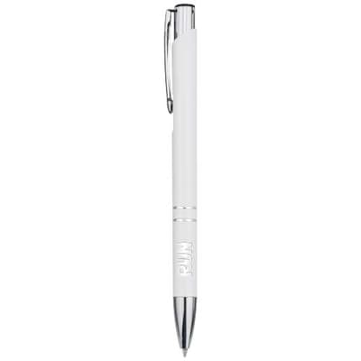 Promotional Moneta recycled aluminium ballpoint pen (blue ink)