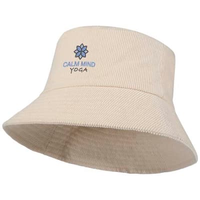 Custom Branded Howson 280 g/m² recycled corduroy sun hat