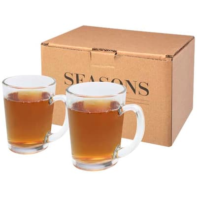 Custom Printed Zeni 2-piece tea glass set