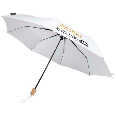 Promotional Dane 21" RPET foldable umbrella