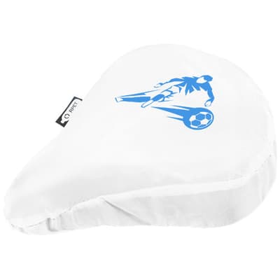 Branded Jesse recycled PET bicycle saddle cover