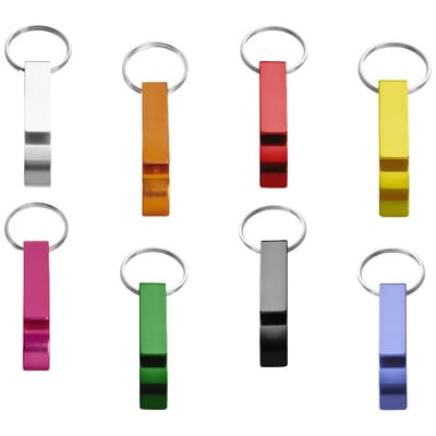 Custom Printed Tao bottle and can opener keychain