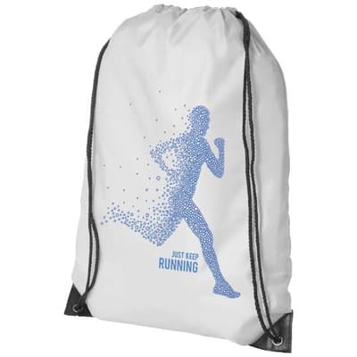 Custom Branded Oriole premium drawstring bag 5L