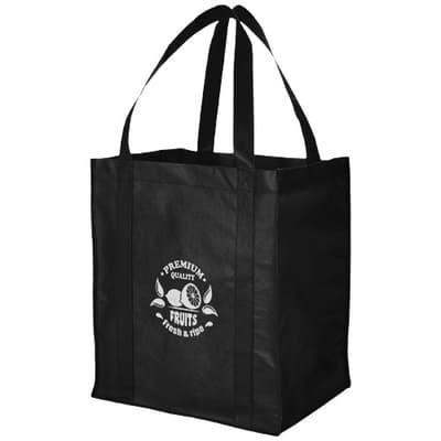 Custom Branded Liberty bottom board non-woven tote bag 29L