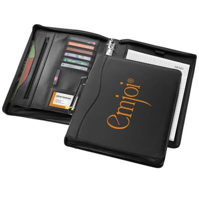 Promotional Ebony A4 briefcase portfolio