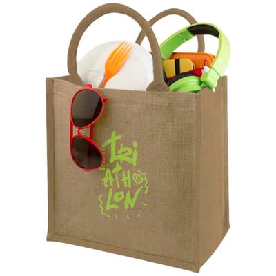 Custom Branded Chennai jute tote bag 16L