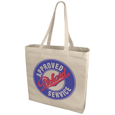 Custom Branded Odessa 220 g/m² cotton tote bag 13L