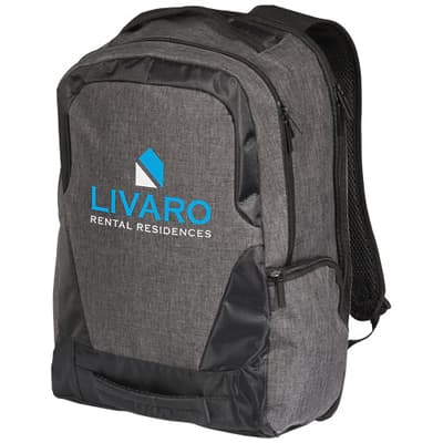 Custom Branded Overland 17" TSA laptop backpack 18L