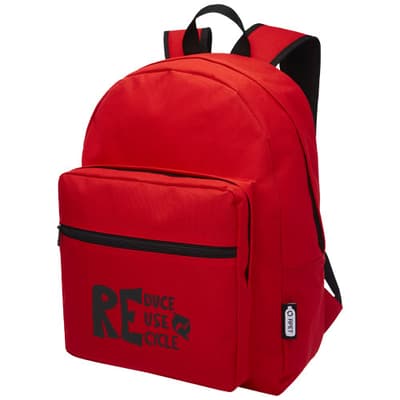 Custom Branded Retrend GRS RPET backpack 16L
