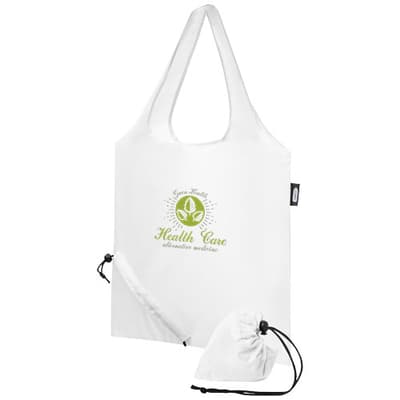 Custom Branded Sabia RPET foldable tote bag 7L