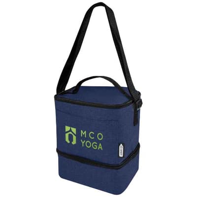 Custom Branded Tundra 9-can GRS RPET lunch cooler bag 9L