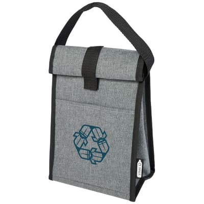 Custom Branded Reclaim 4-can GRS RPET cooler bag 5L