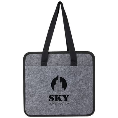 Branded Felta GRS recycled felt foldable car organiser