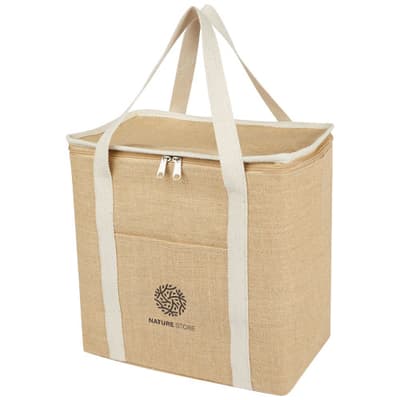 Custom Branded Juta 300 g/m² jute cooler bag 19L