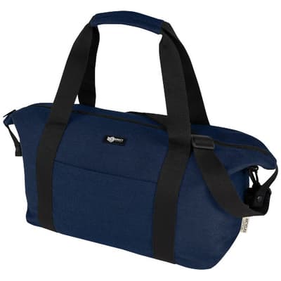 Custom Branded Joey GRS recycled canvas sports duffel bag 25L
