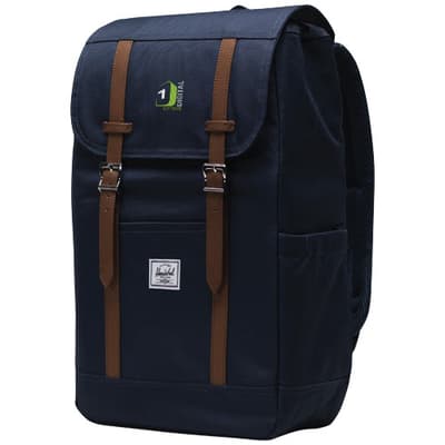 Custom Branded Herschel Retreat™ recycled laptop backpack 23L