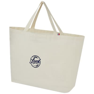 Cannes 200 g/m2 recycled shopper tote bag 10L