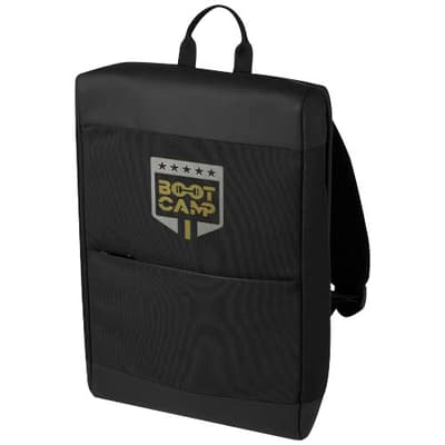 Custom Branded Rise 15.6" GRS recycled laptop backpack