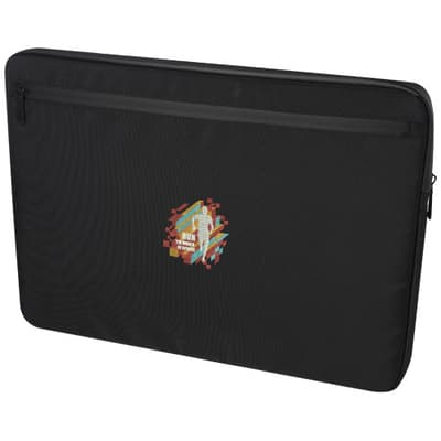 Branded Rise 15.6" GRS recycled laptop sleeve