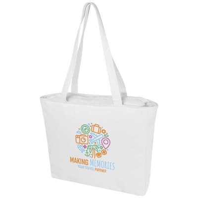 Custom Branded Trace Weekender 500 g/m² Aware™ recycled tote bag