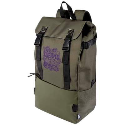 Custom Branded Roam GRS recycled modular backpack