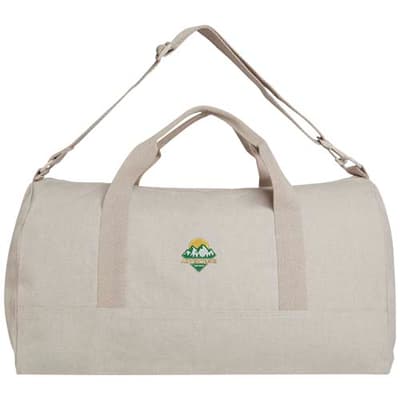 Custom Branded Trace 500 g/m² Aware™ recycled duffel bag 50L