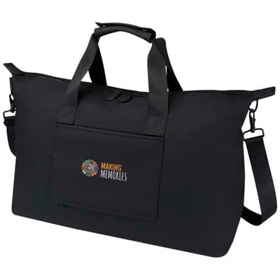 Custom Branded Turner 15.6" GRS recycled laptop duffel bag 36L