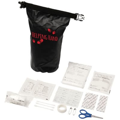 Custom Branded Alexander 30-piece first aid waterproof bag