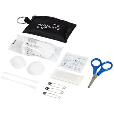 Custom Branded Valdemar 16-piece first aid keyring pouch