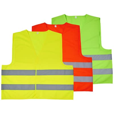 Custom Branded RFX™ Marie XS safety vest with hook&loop for kids age 7-12