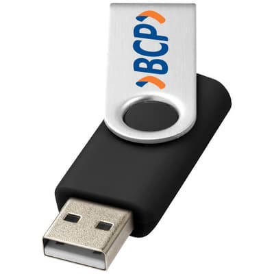 Branded Rotate-basic 2GB USB flash drive