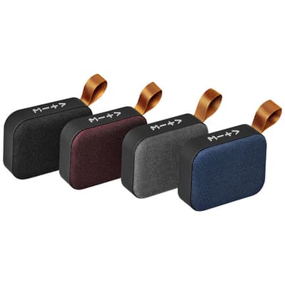 Branded Fashion fabric Bluetooth speaker