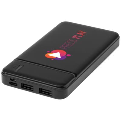 Branded Loop 10.000 mAh recycled plastic power bank