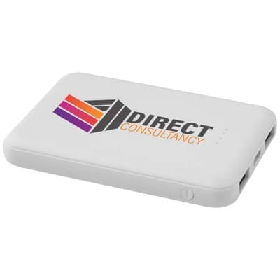 Branded Asama 5000 mAh Type-C recycled plastic power bank