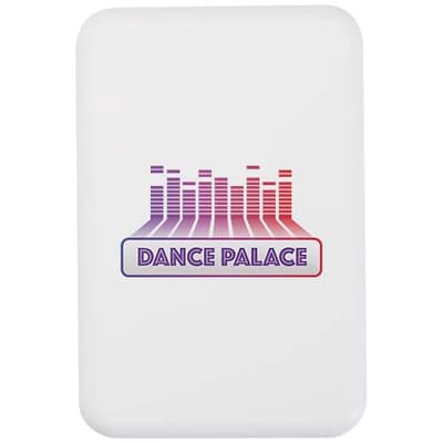 Branded Acrab 5000 mAh 15W magnetic wireless power bank with 20W PD - made from recycled plastic