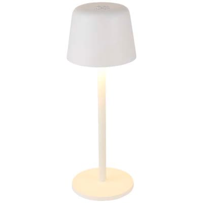 Branded Alya rechargeable dimmable table lamp with 3 light modes