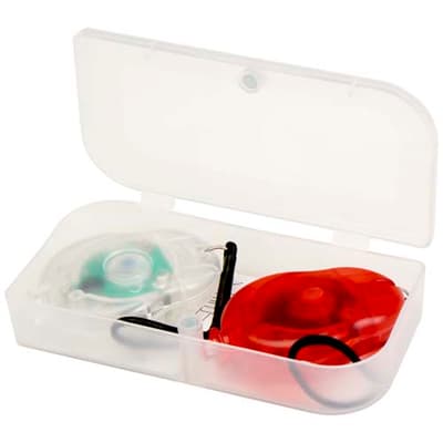 Branded Beamix bicycle lights set