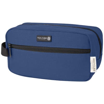 Custom Branded Joey GRS recycled canvas travel accessory pouch bag 3.5L