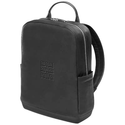 Custom Branded Moleskine Classic leather backpack