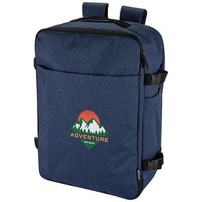 Custom Branded Libra 17" GRS recycled carry-on backpack 25L